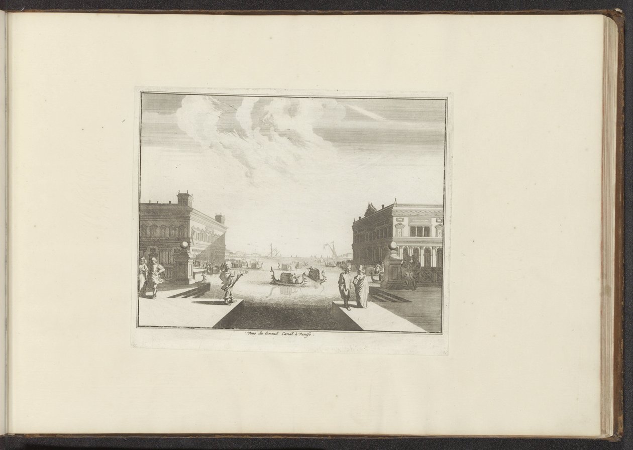 View of the Grand Canal in Venice by Anonymous