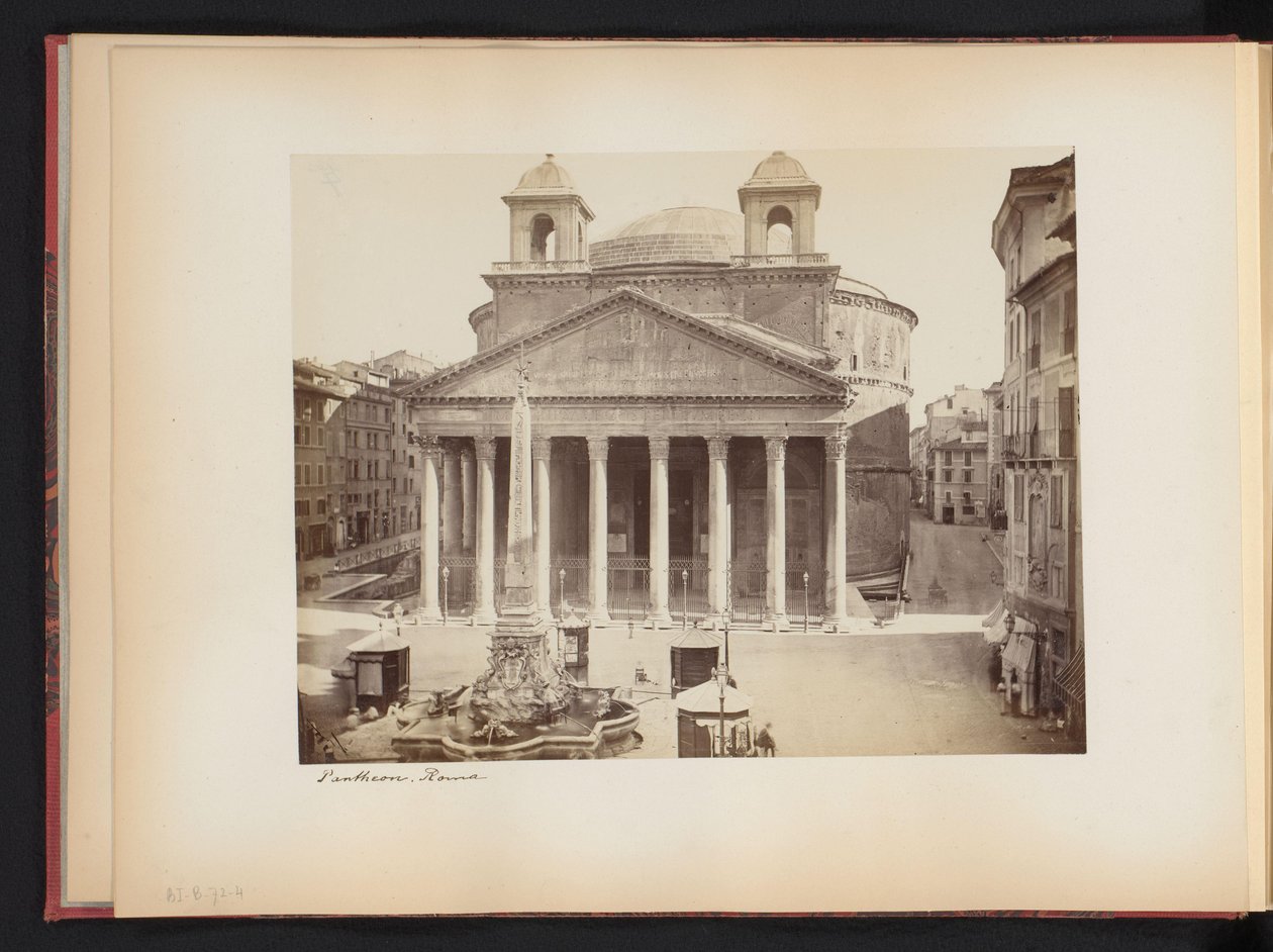 View of the Pantheon in Rome, Italy by Anonymous