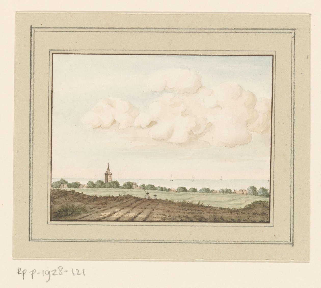 View of the Village of Huizen by Anonymous