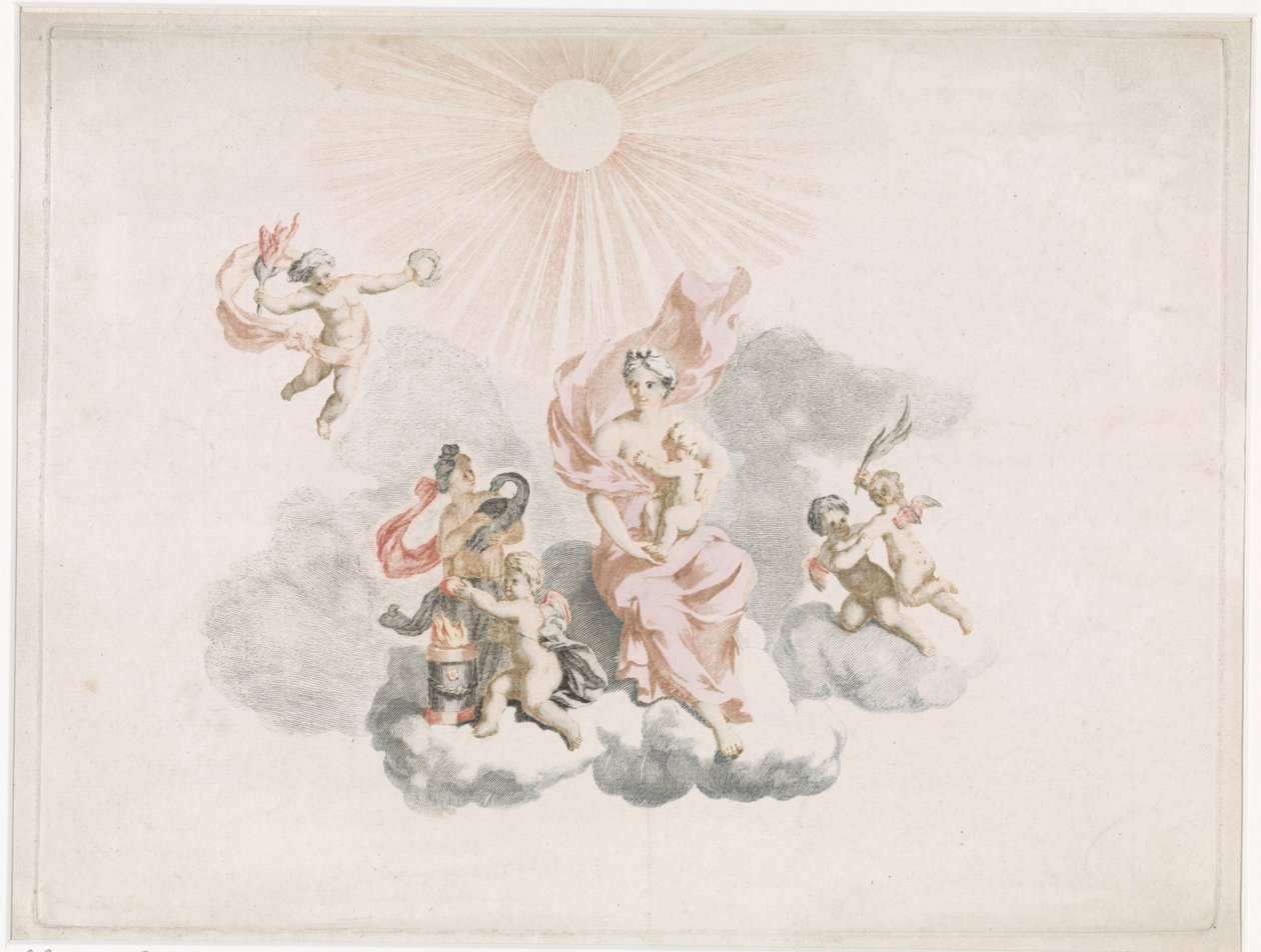 Hercules Nursed by Juno by Anonymous