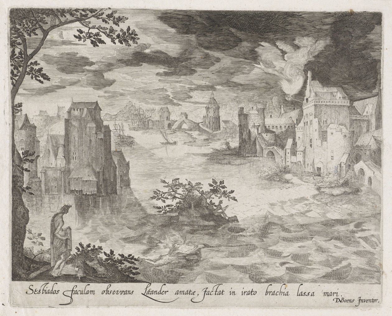Hero and Leander by Anonymous