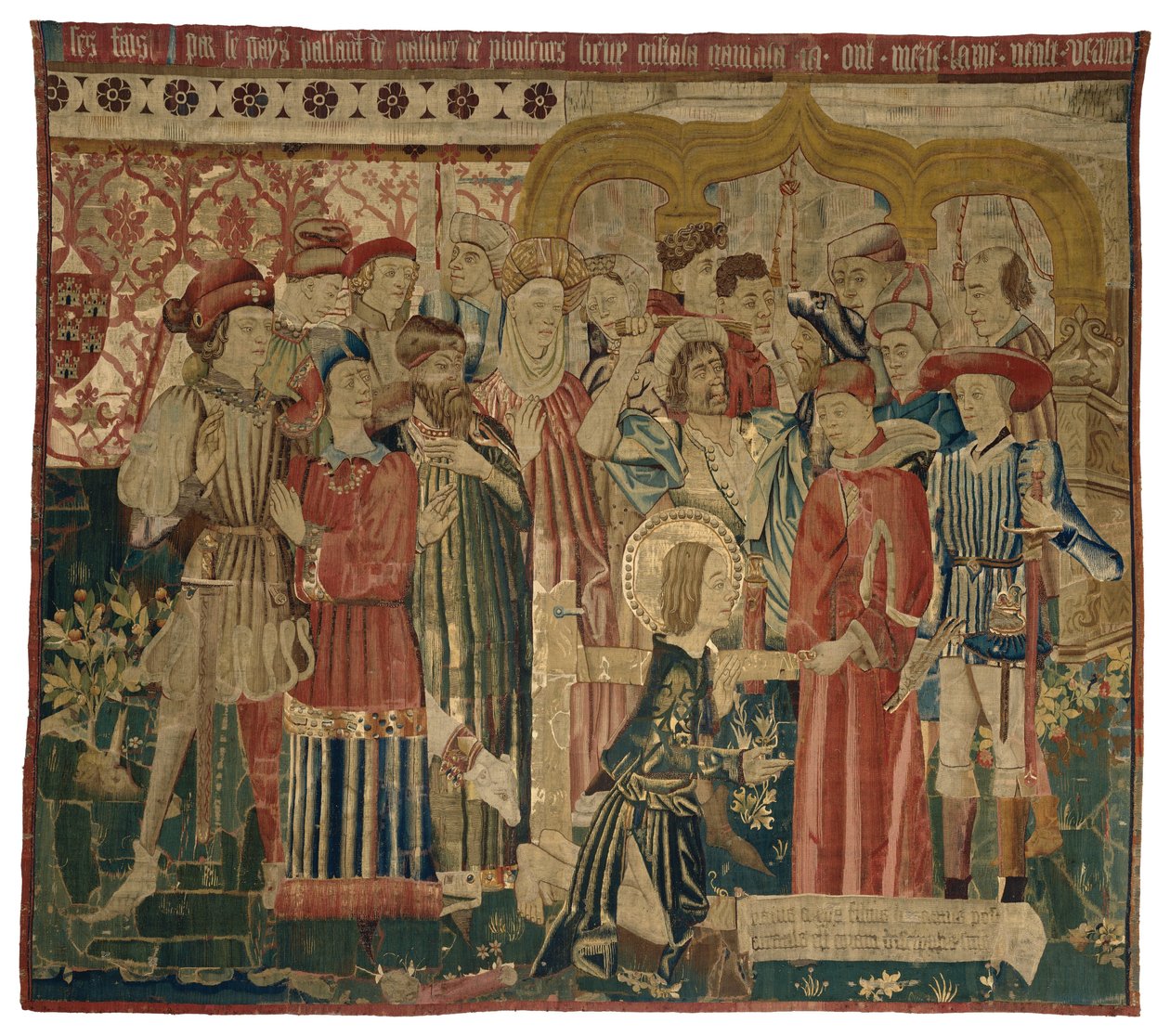 The Martyrdom of Saint George (De geschiedenis van de heilige Joris) by Anonymous