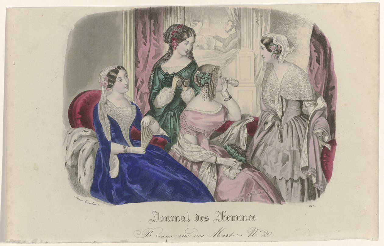 Journal des Femmes, 1840-1851, Pl. 1580 by Anonymous