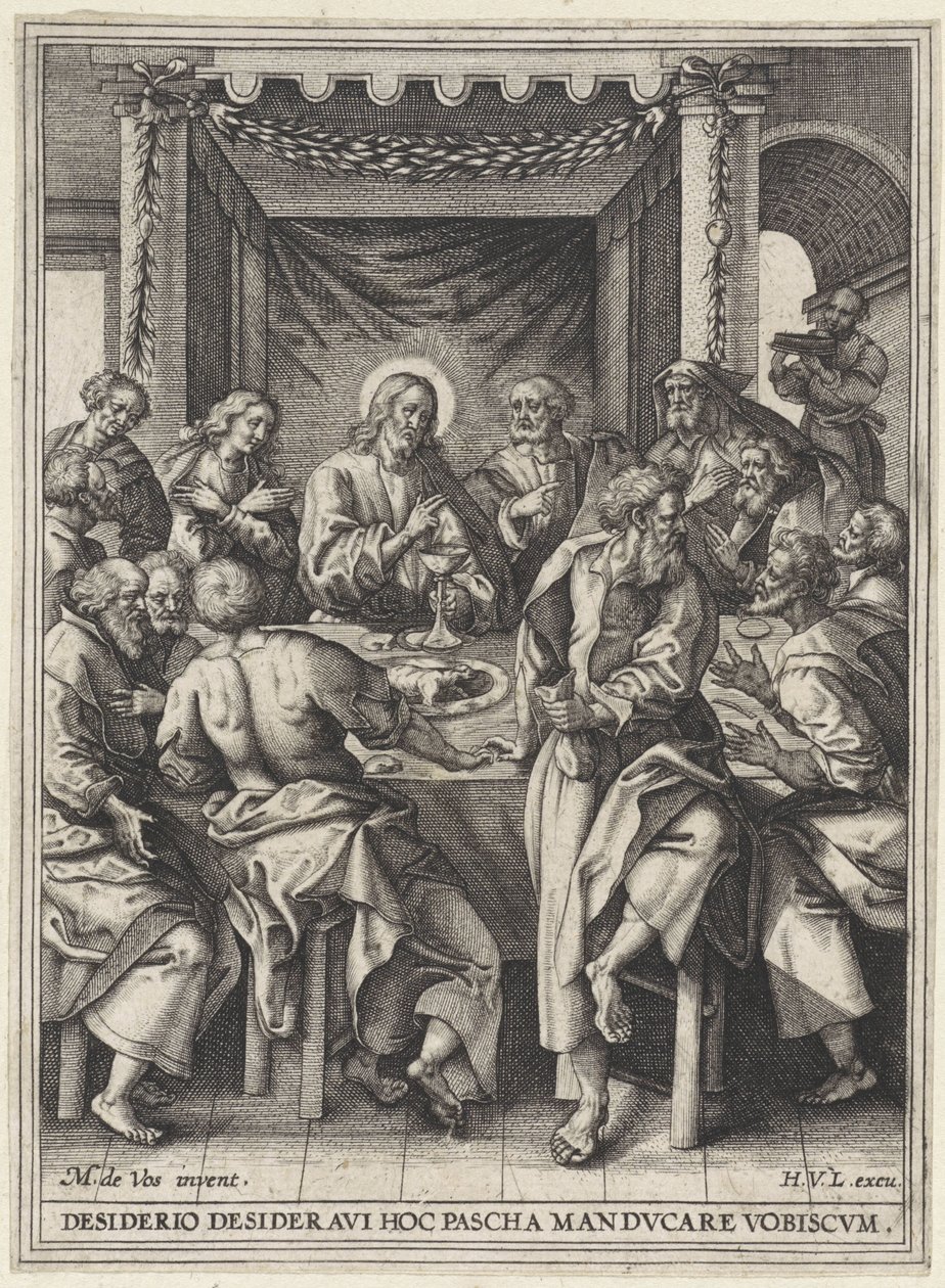 The Last Supper (Scenes from the Passion of Christ) by Anonymous