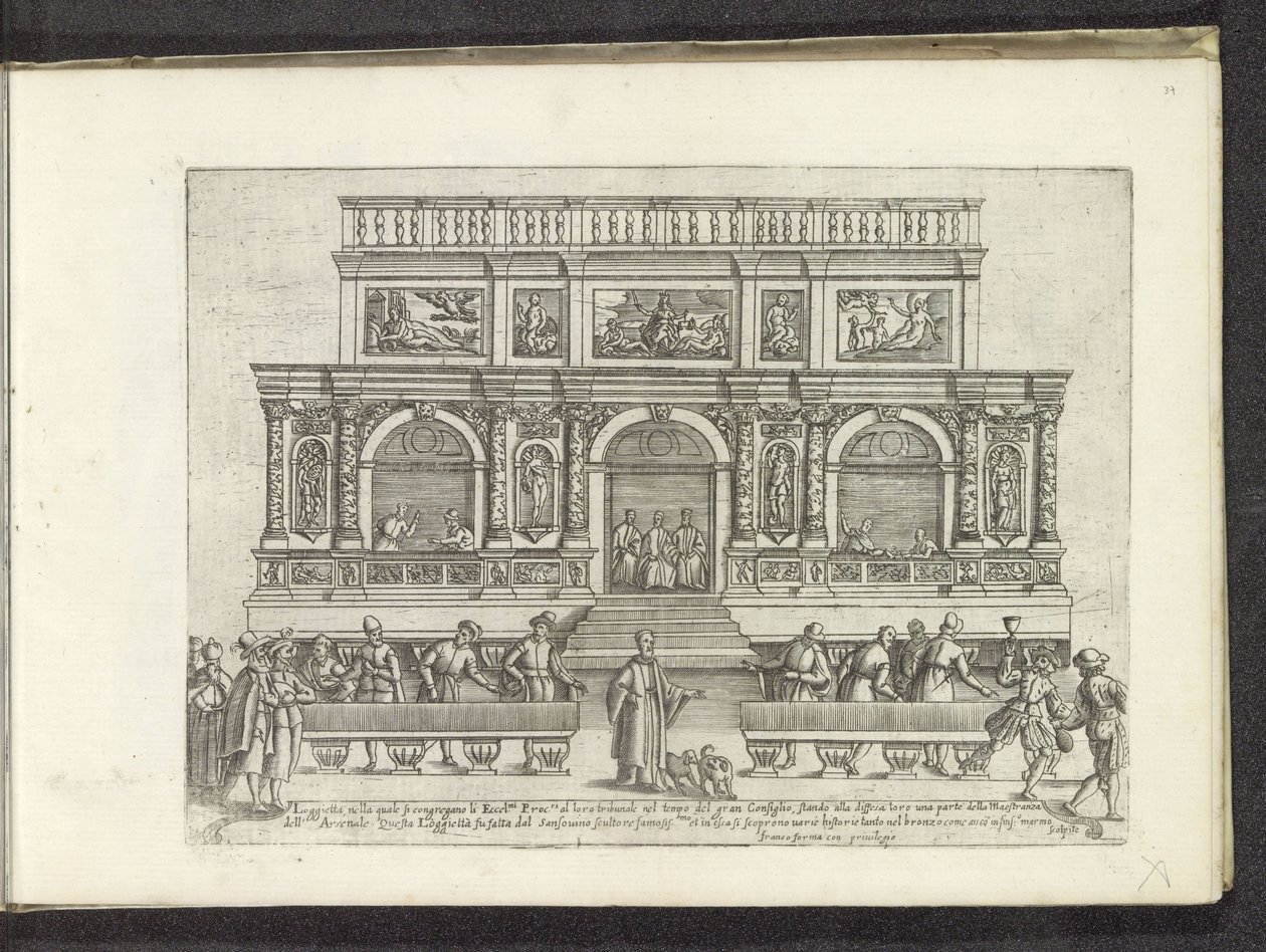 Loggetta del Sansovino on St. Mark