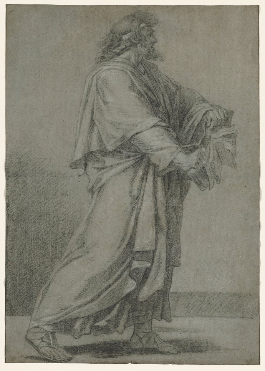 Man Destroying Book by Anonymous