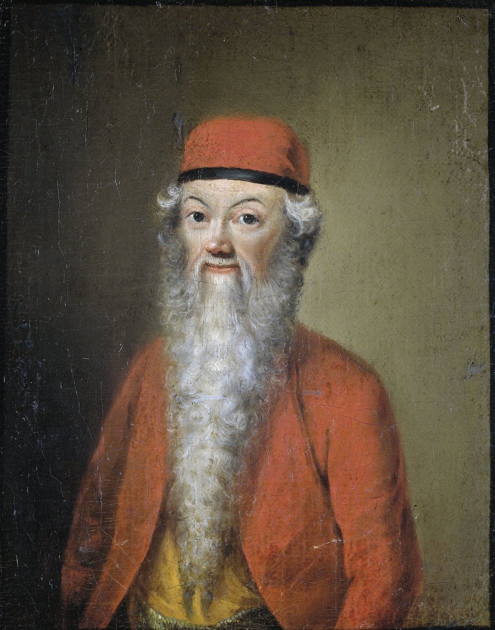 Naïve or Caricature Portrait of Jean-Etienne Liotard at About 54 Years Old by Anonymous