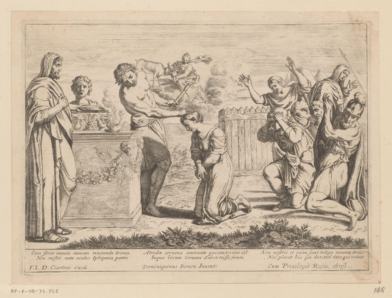 Sacrifice of Iphigenia by Anonymous