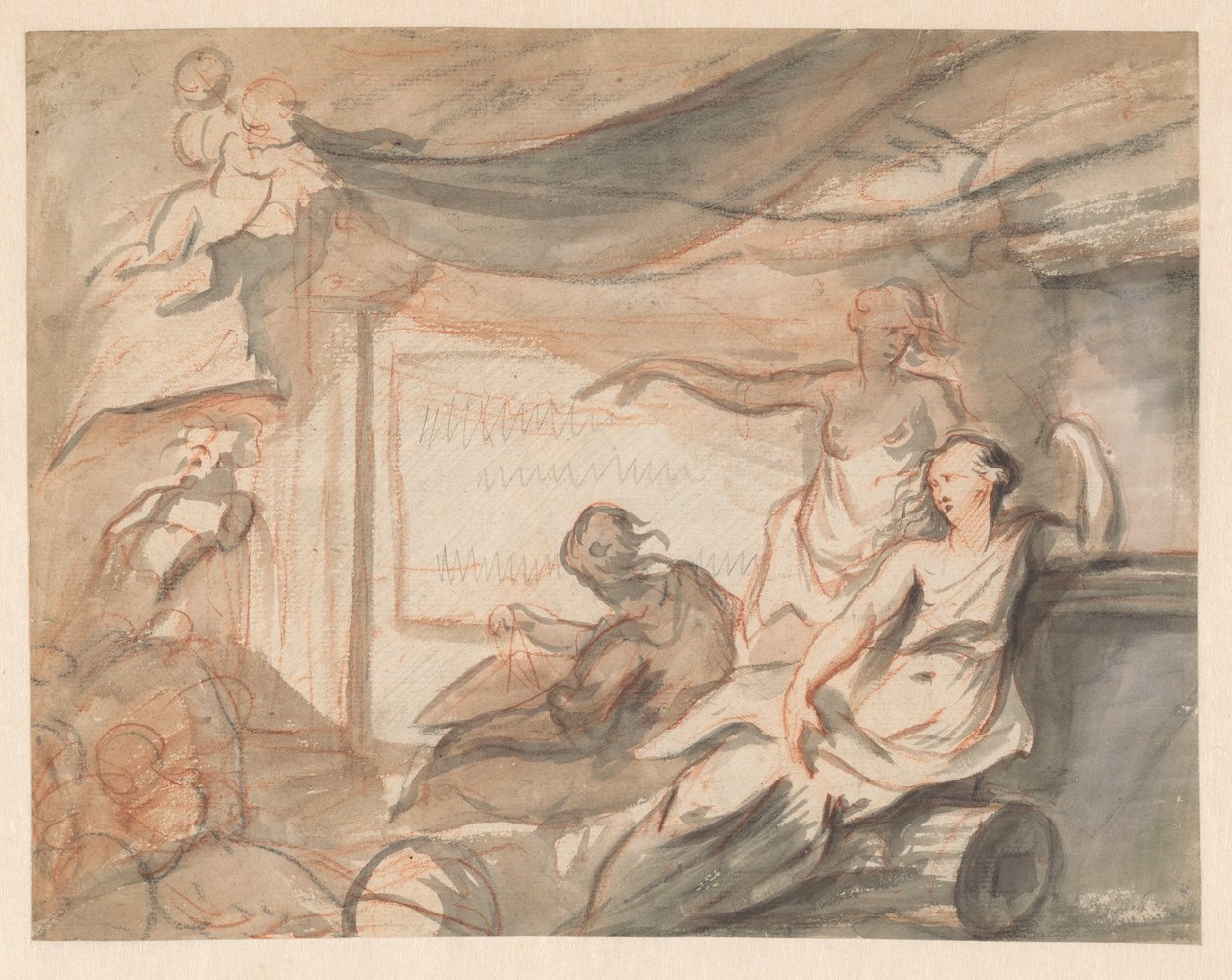 Design for a Title Page of a Book on Architecture or Antiquities by Anonymous