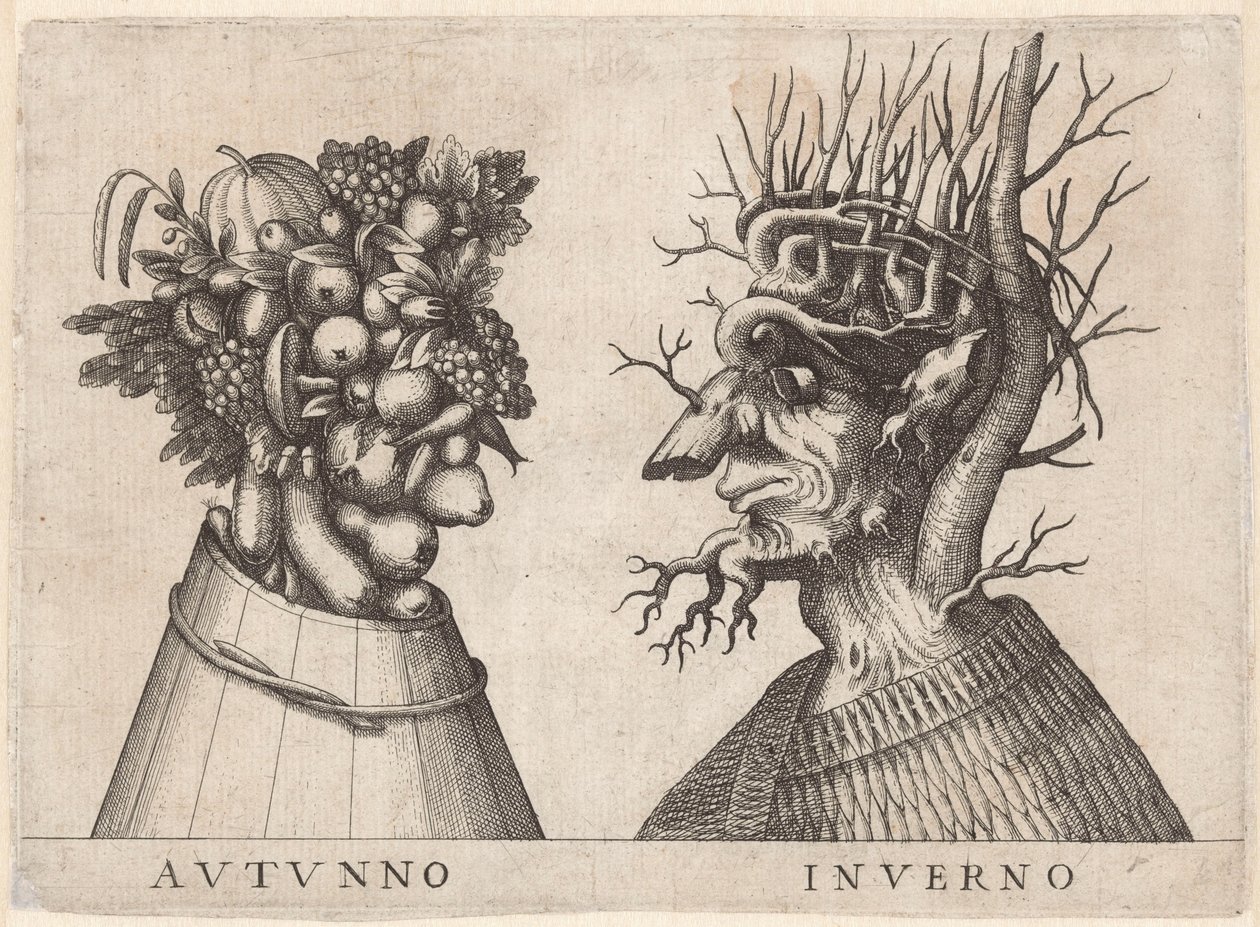 Personifications of the Four Seasons by Anonymous