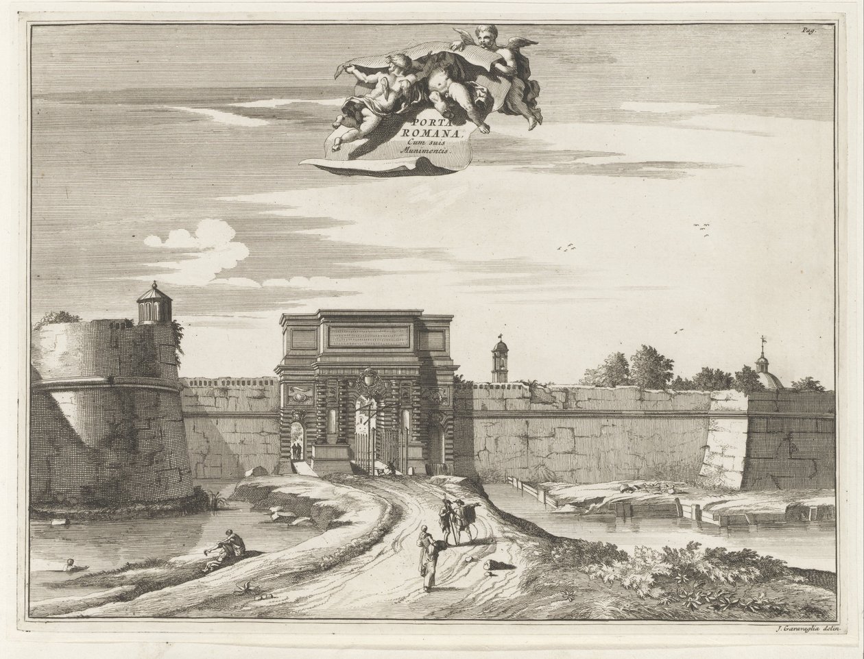 Porta Romana in Milan by Anonymous