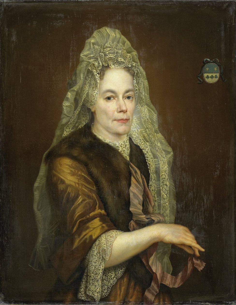 Portrait of Petronella Kettingh (1632-1707), Wife of Diederik van Hogendorp by Anonymous