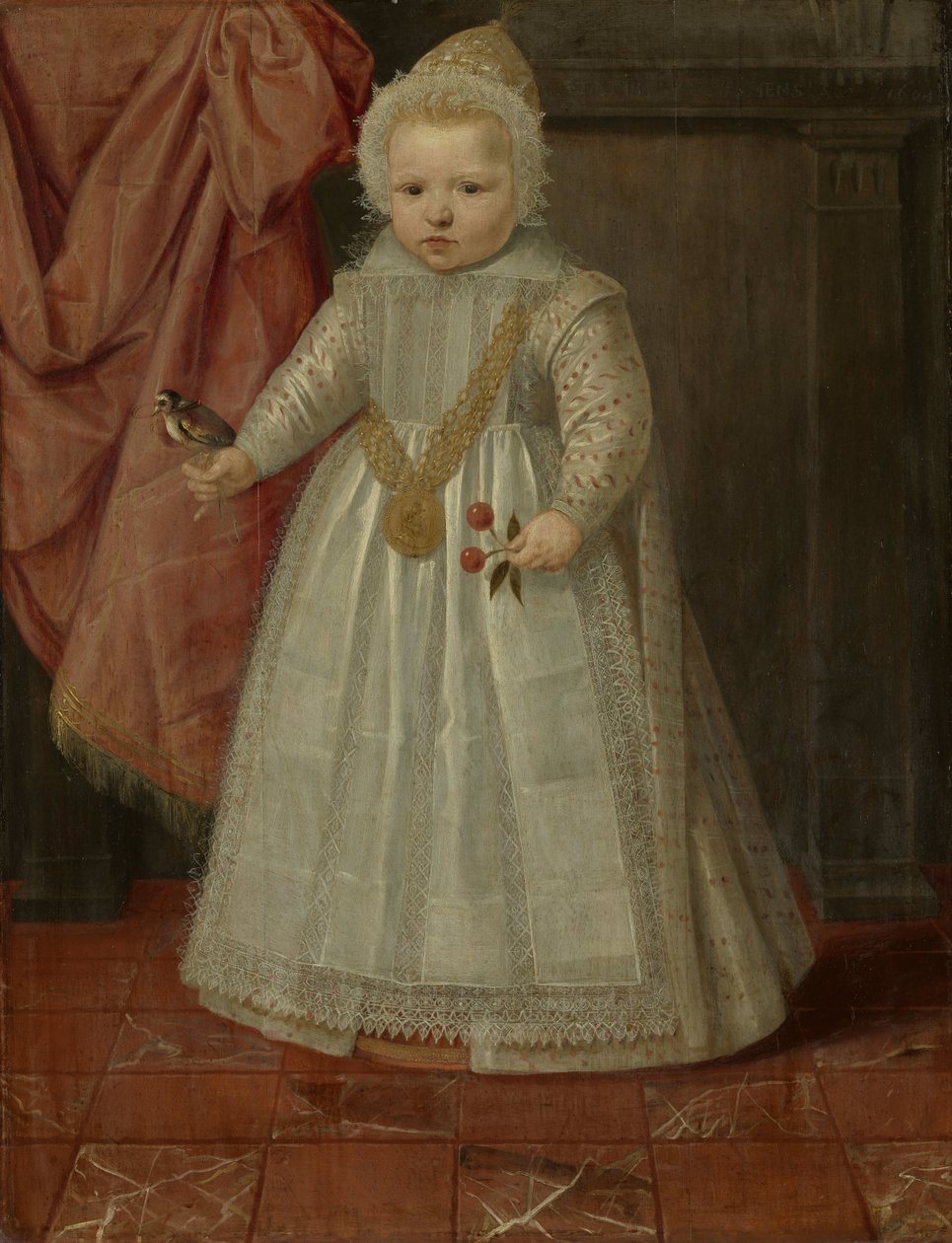 Portrait of a Little Boy, Possibly Louis of Nassau by Anonymous