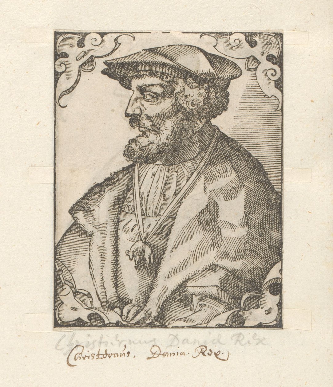 Portrait of Christian I of Denmark by Anonymous