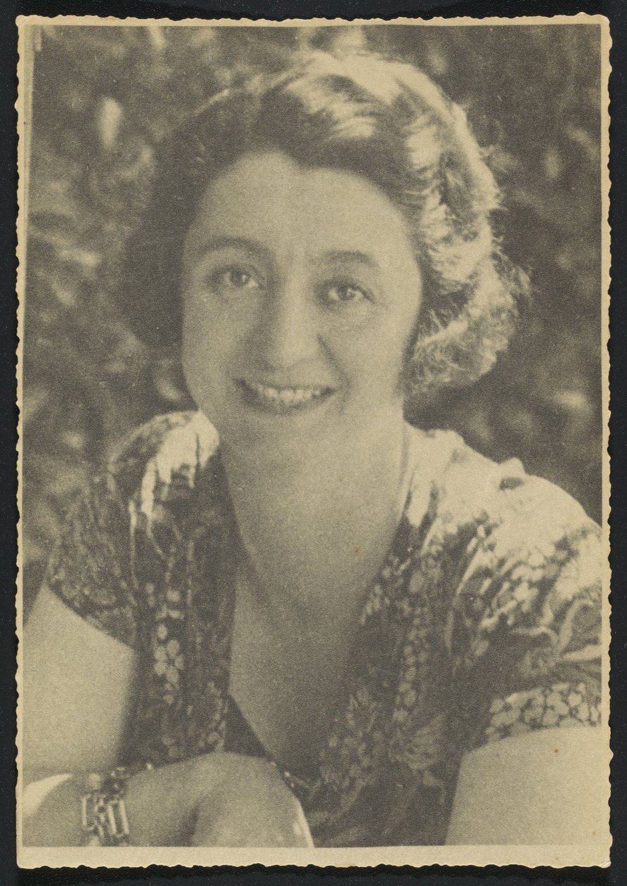 Portrait of Denise Vande Velde-Borgeaud, Owner of a Closed Fashion House in Brussels and London by Anonymous