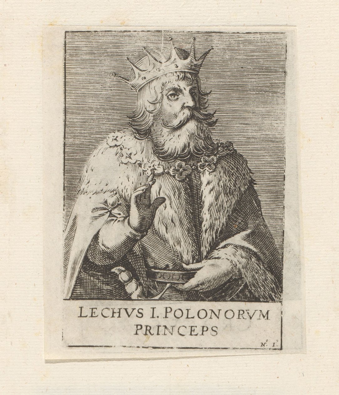 Portrait of Lech I by Anonymous