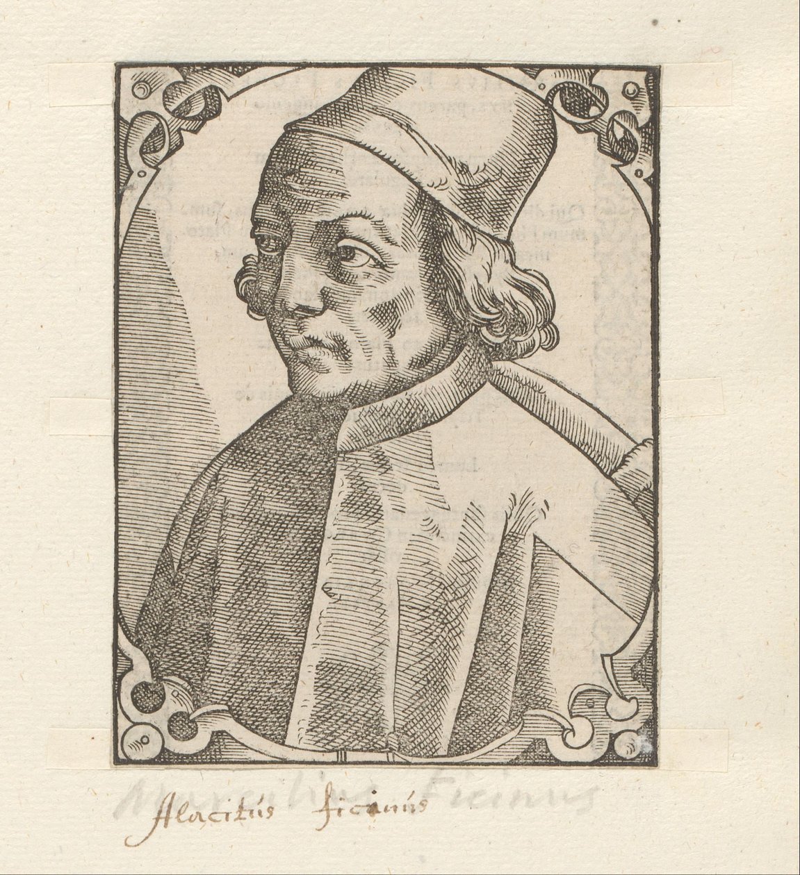 Portrait of Marsilio Ficino by Anonymous