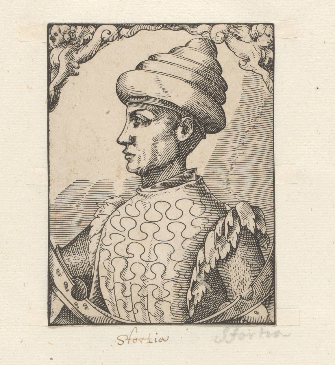 Portrait of Muzio Attendola Sforza by Anonymous