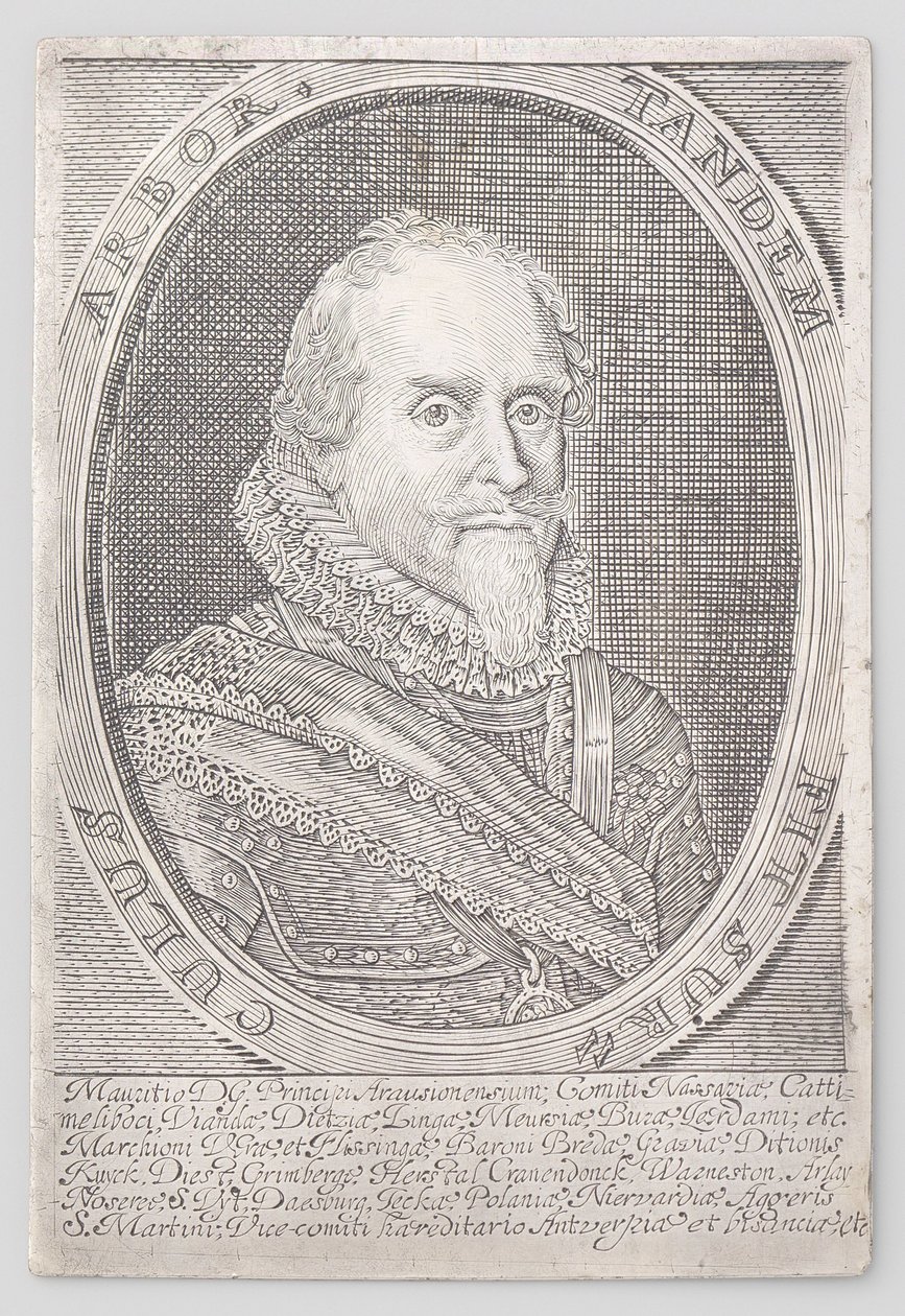 Portrait of Prince Maurice of Nassau by Anonymous