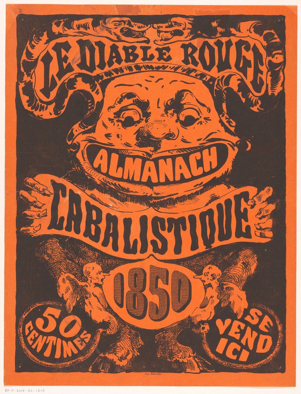 Advertisement for Le Diable Rouge by Anonymous