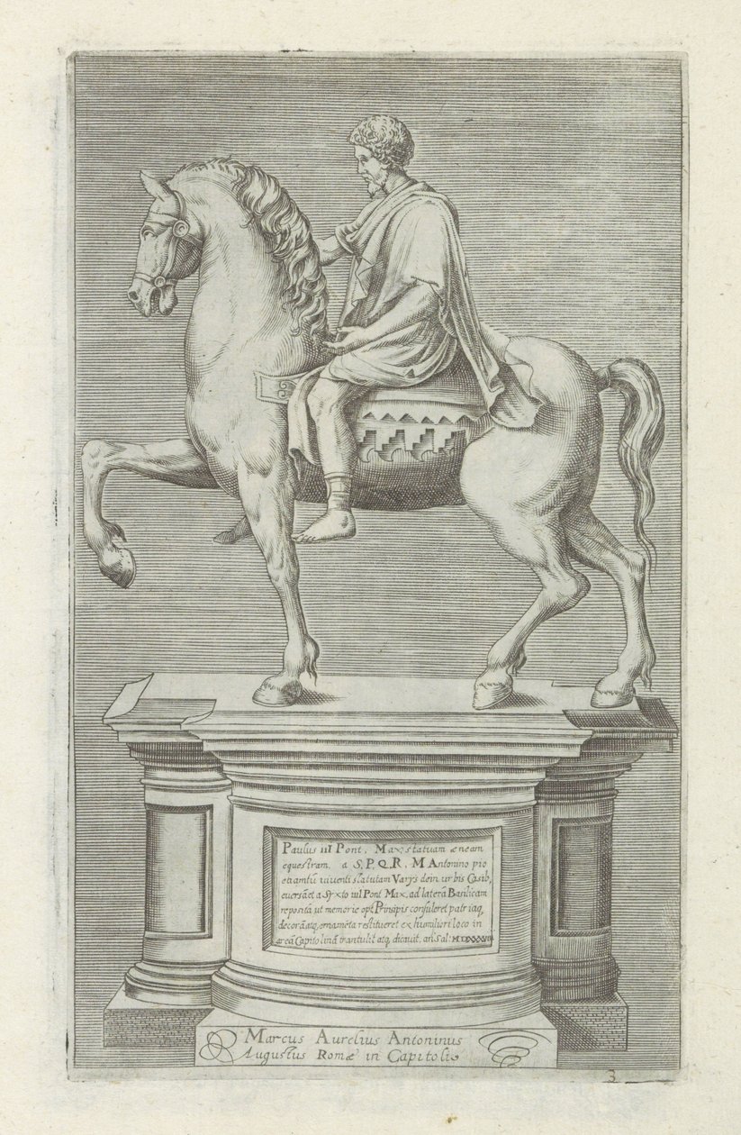 Equestrian Statue of Marcus Aurelius by Anonymous