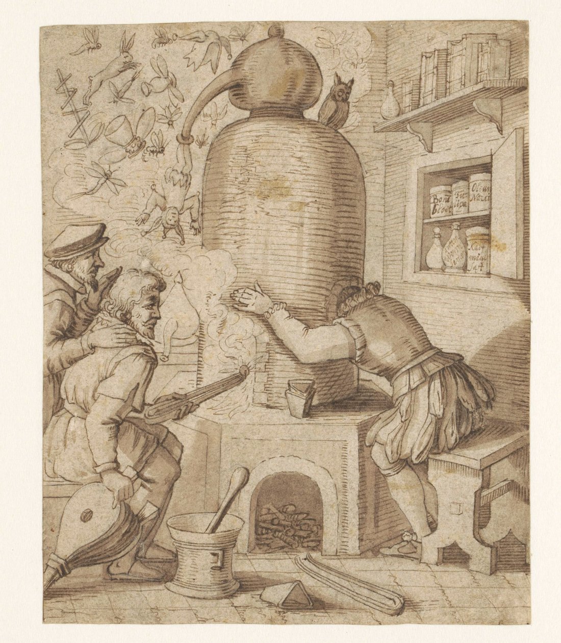 Satire on Alchemy by Anonymous