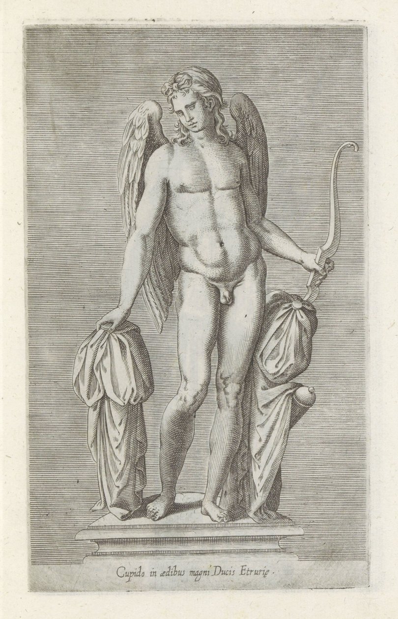 Sculpture of Cupid (Antique Sculptures in Rome) by Anonymous