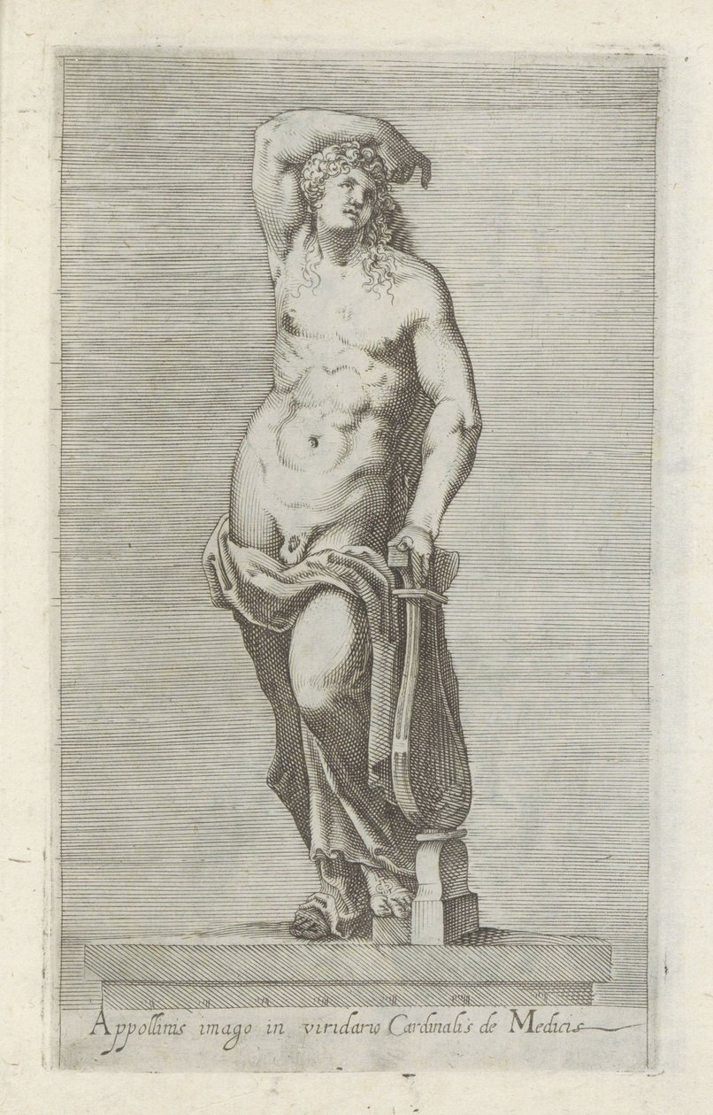 Sculpture of Apollo (Antique Sculptures in Rome) by Anonymous