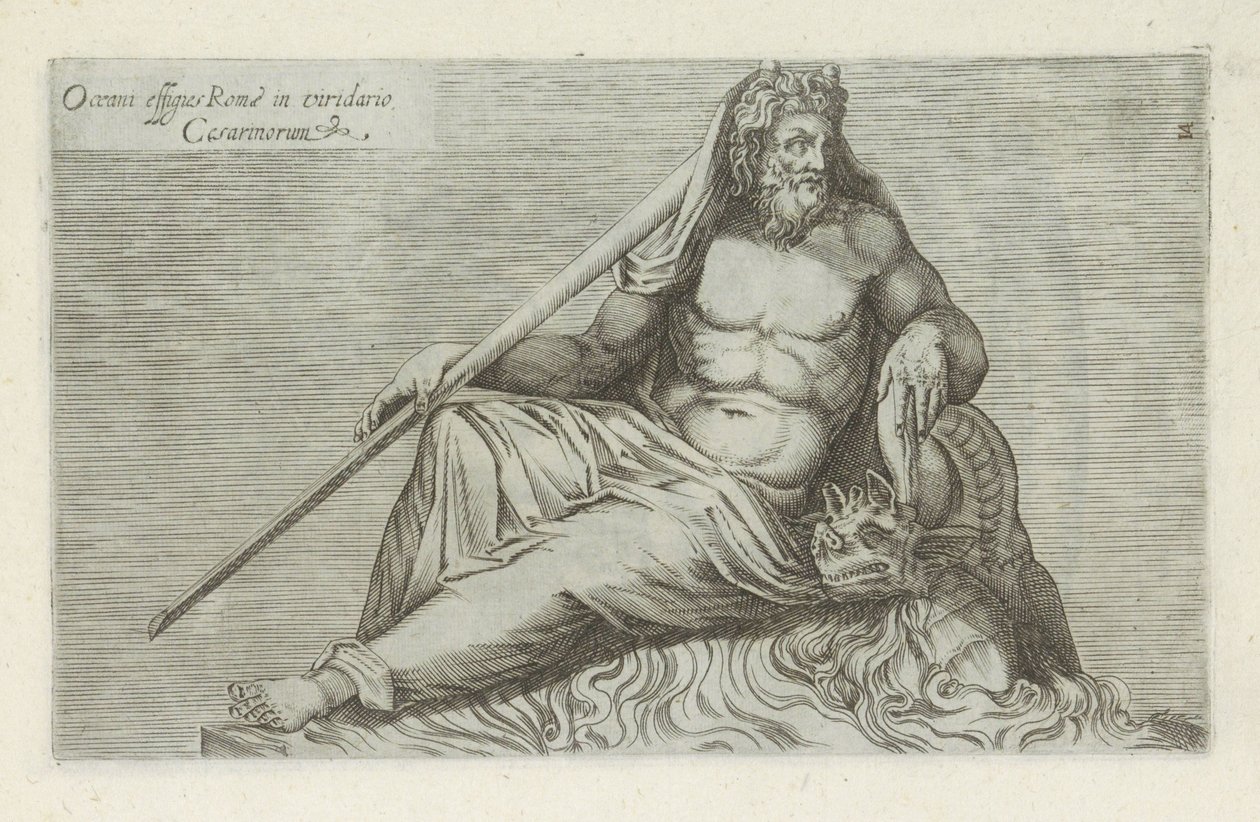 Sculpture of Oceanus by Anonymous