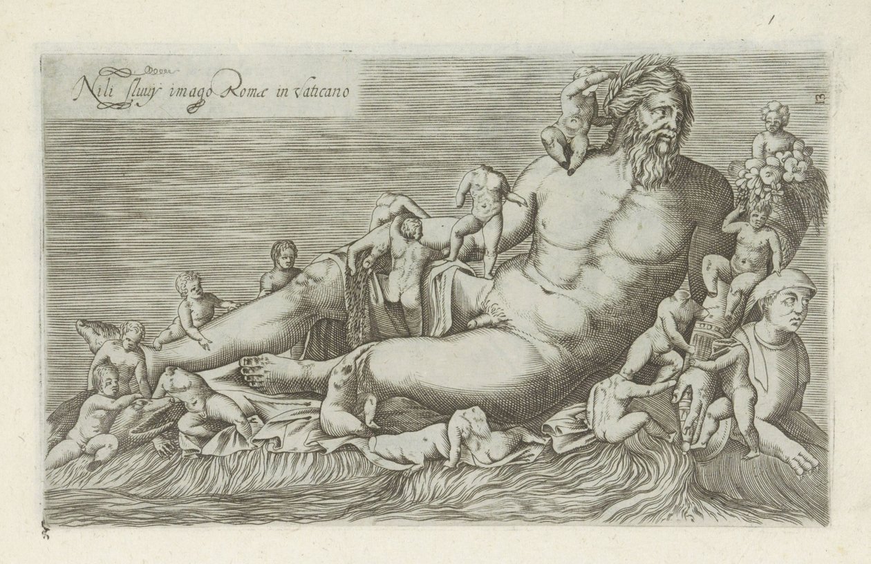 Sculpture of the River Nile by Anonymous