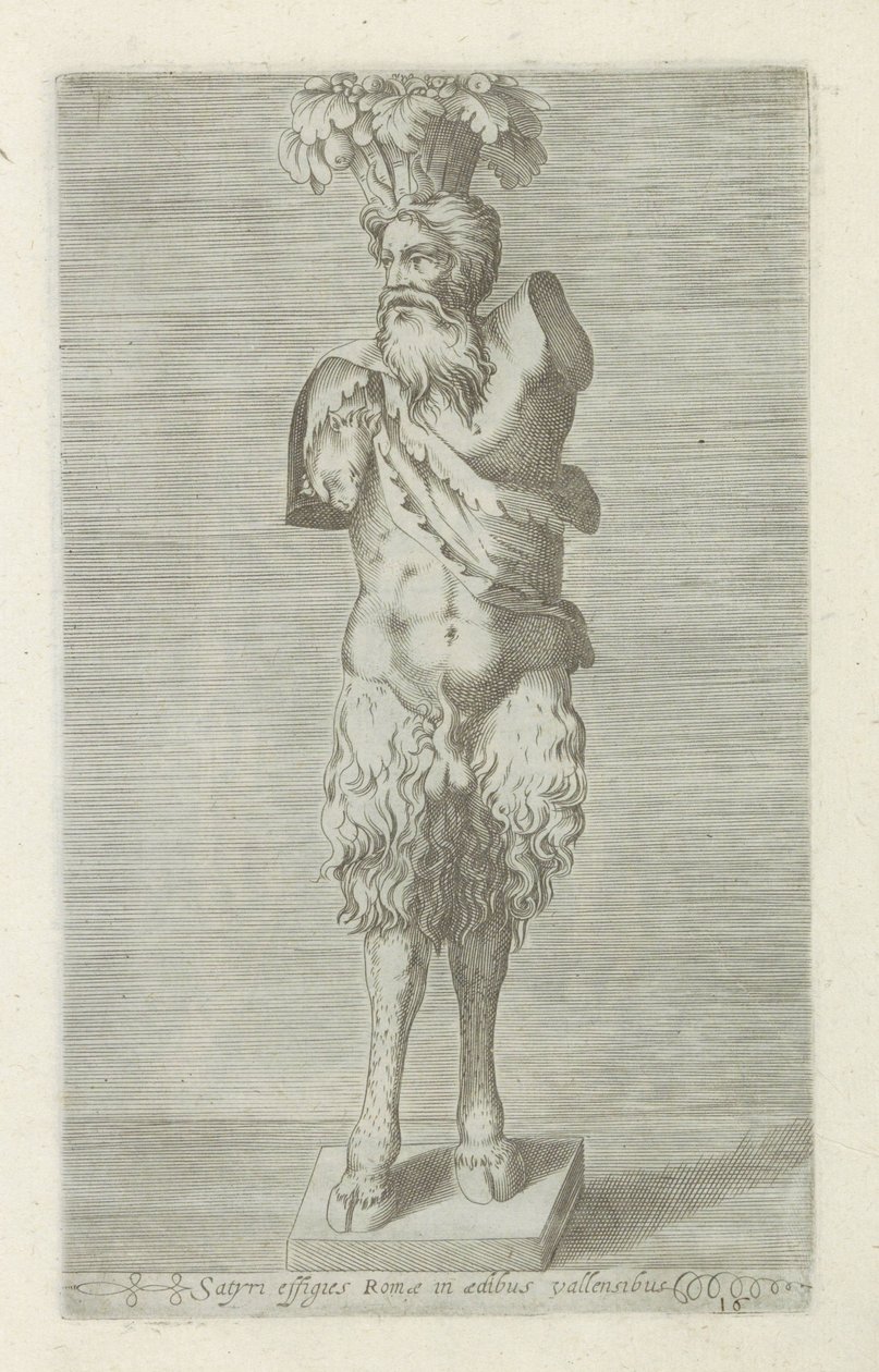 Sculpture of a Satyr by Anonymous
