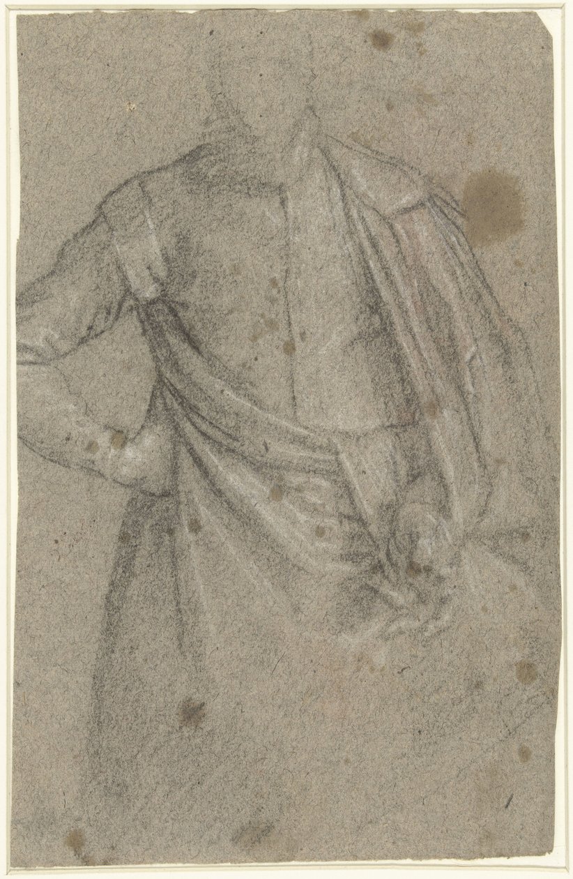 Study for the Portrait of a Man with a Cloak by Anonymous