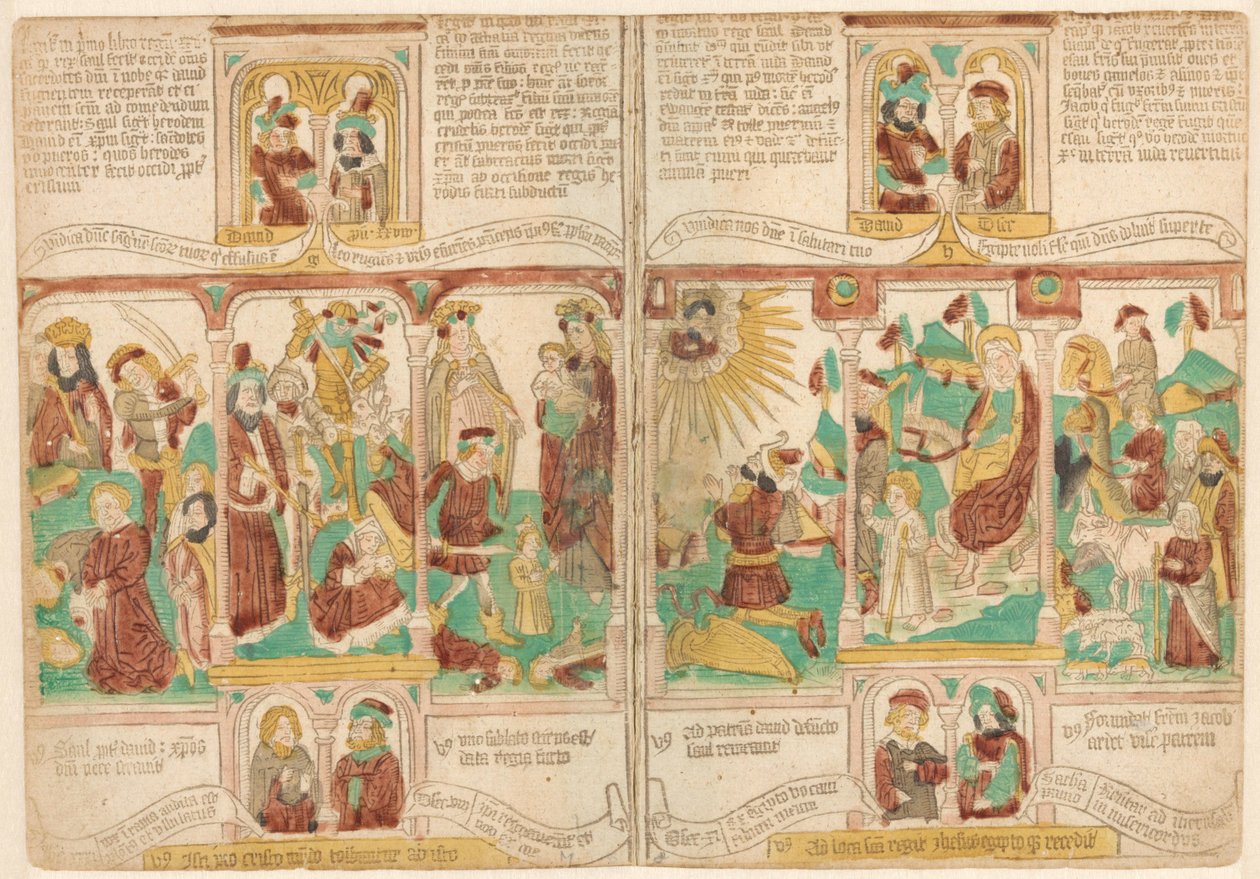 The Massacre of the Innocents and The Return of the Holy Family from Egypt by Anonymous