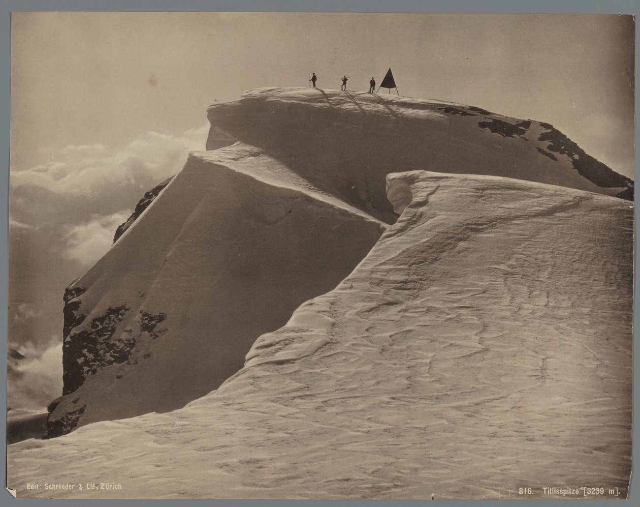 Top of the Titlis near Engelberg in Switzerland by Anonymous