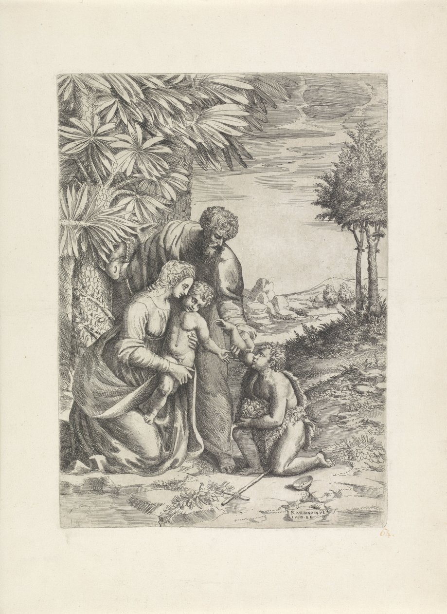 Two Women Pouring Water Over a Man by Anonymous