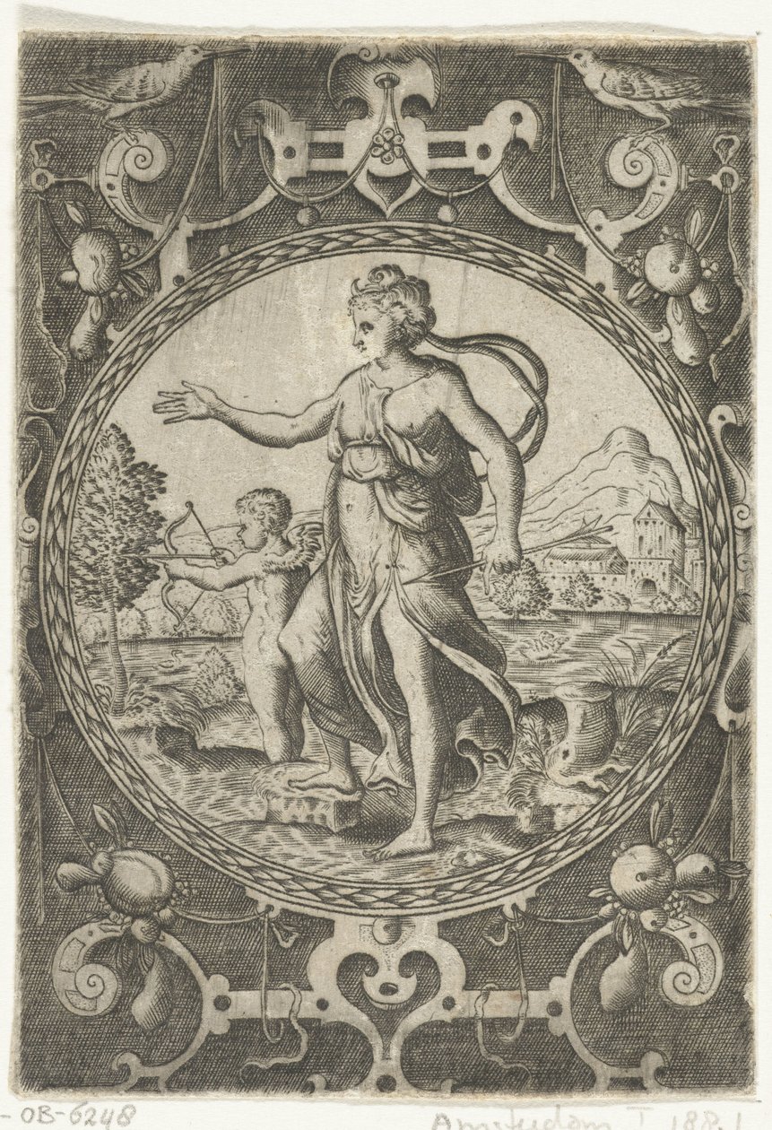 Venus and Cupid by Anonymous