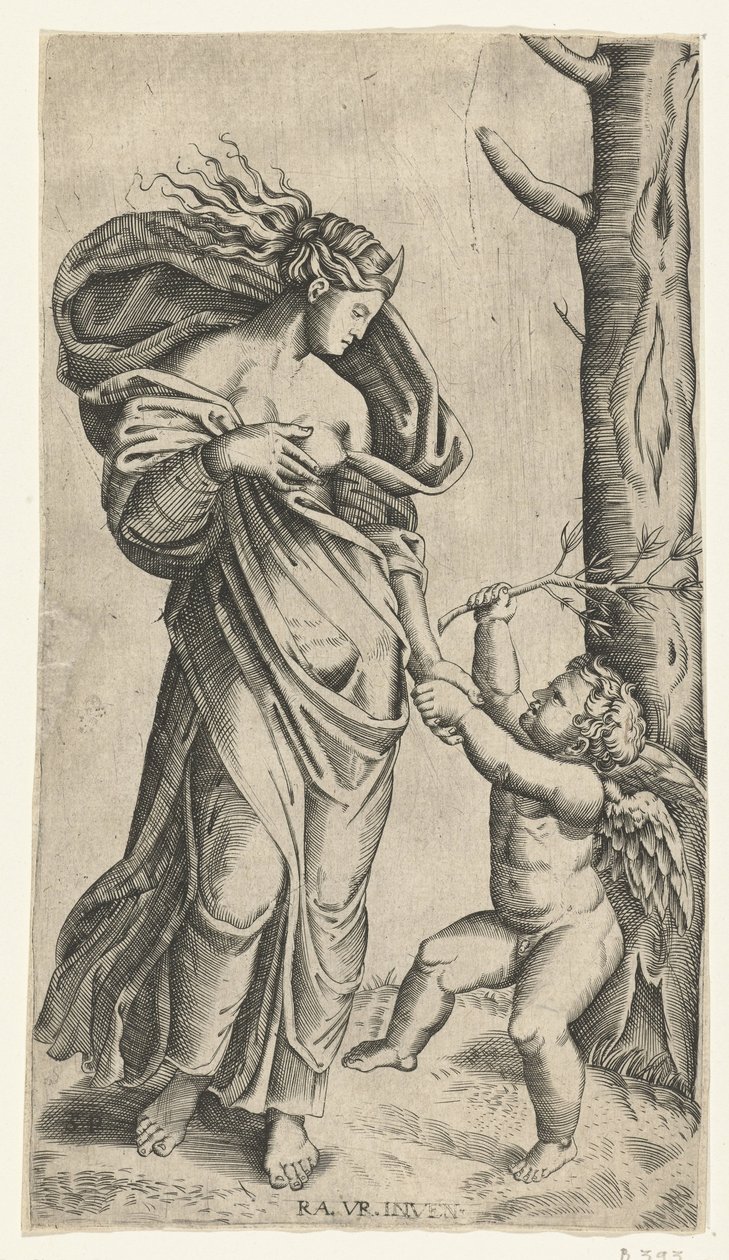 Reconciliation of Minerva and Cupid by Anonymous