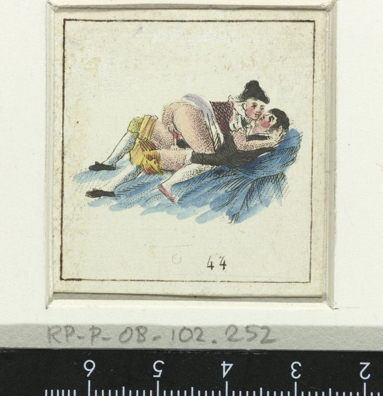 Couple Making Love, Man and Woman Dressed (Eight Erotic Scenes) by Anonymous