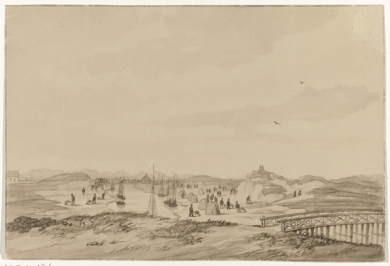 Sand Excavation in the Dunes near The Hague, 1846 by Anonymous
