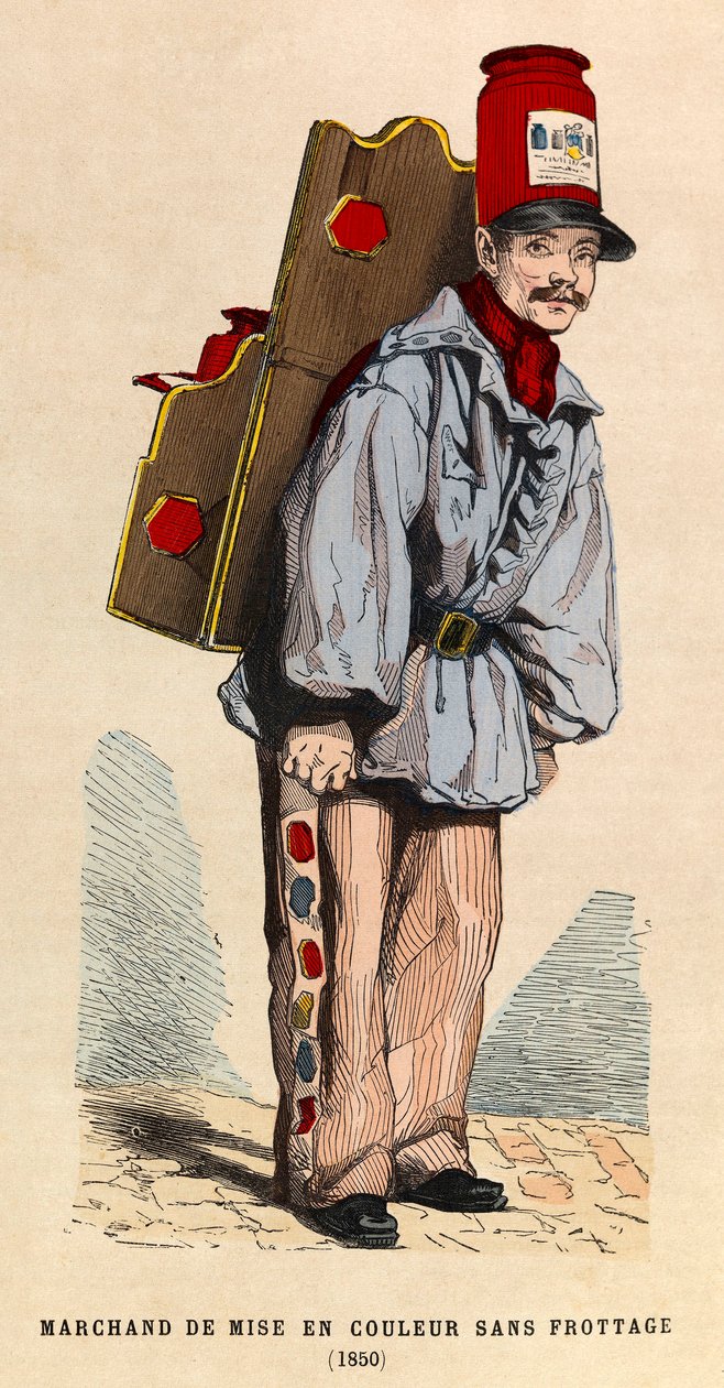 A Colouring Merchant in Paris in 1850 by Anonymous Anonymous