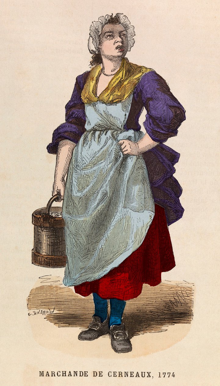 A kernels dealer in 1774 (walnuts) by Anonymous Anonymous