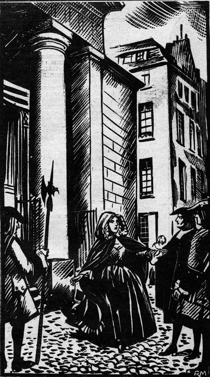 Affair of poisons under King Louis XIV: the arrest of Catherine Deshayes, wife Monvoisin and nicknamed La Voisin by Gabriel Nicolas de La Reynie. Illustration taken from 