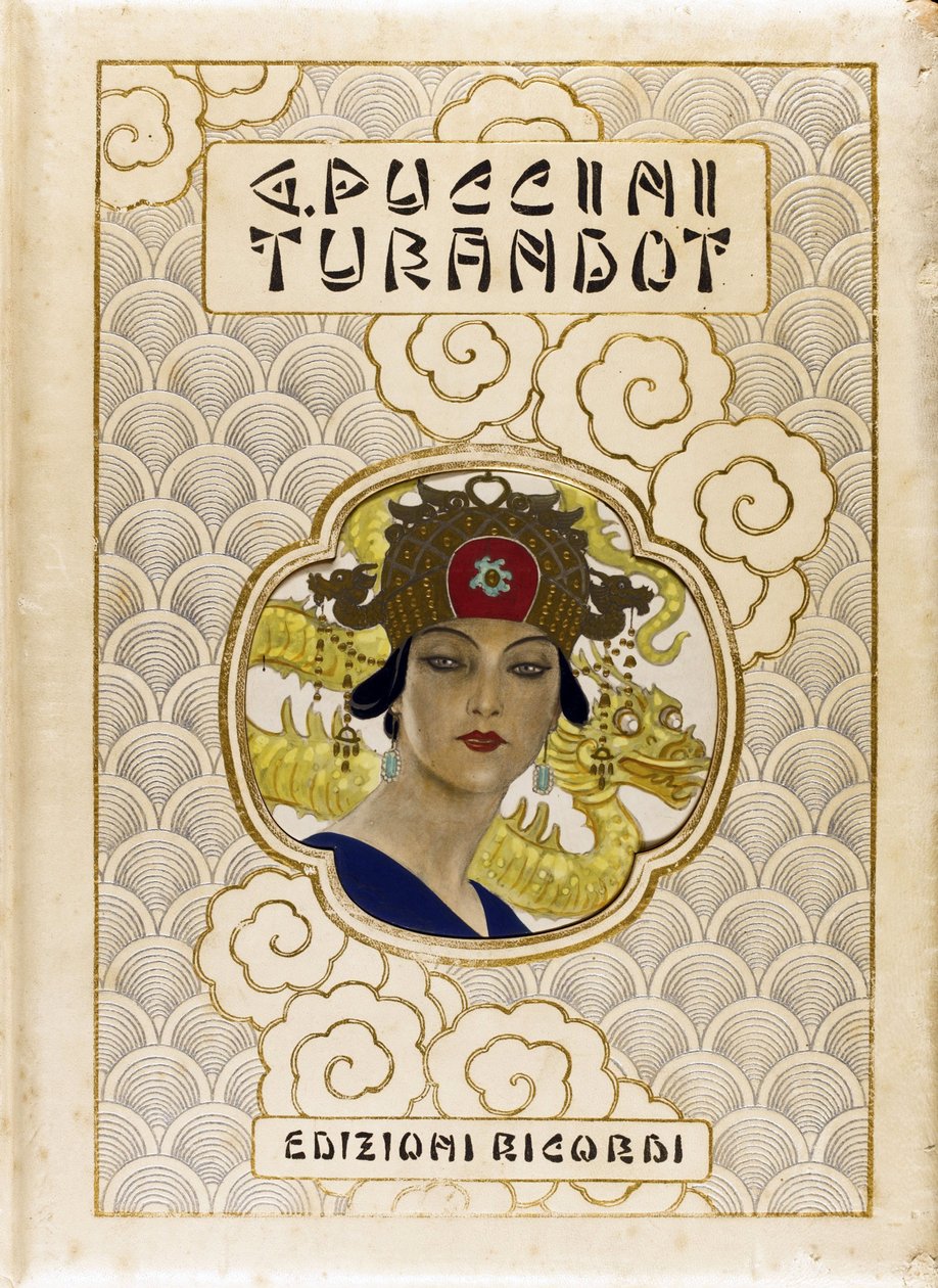 Book Cover of Turandot by Giacomo Puccini by Anonymous Anonymous