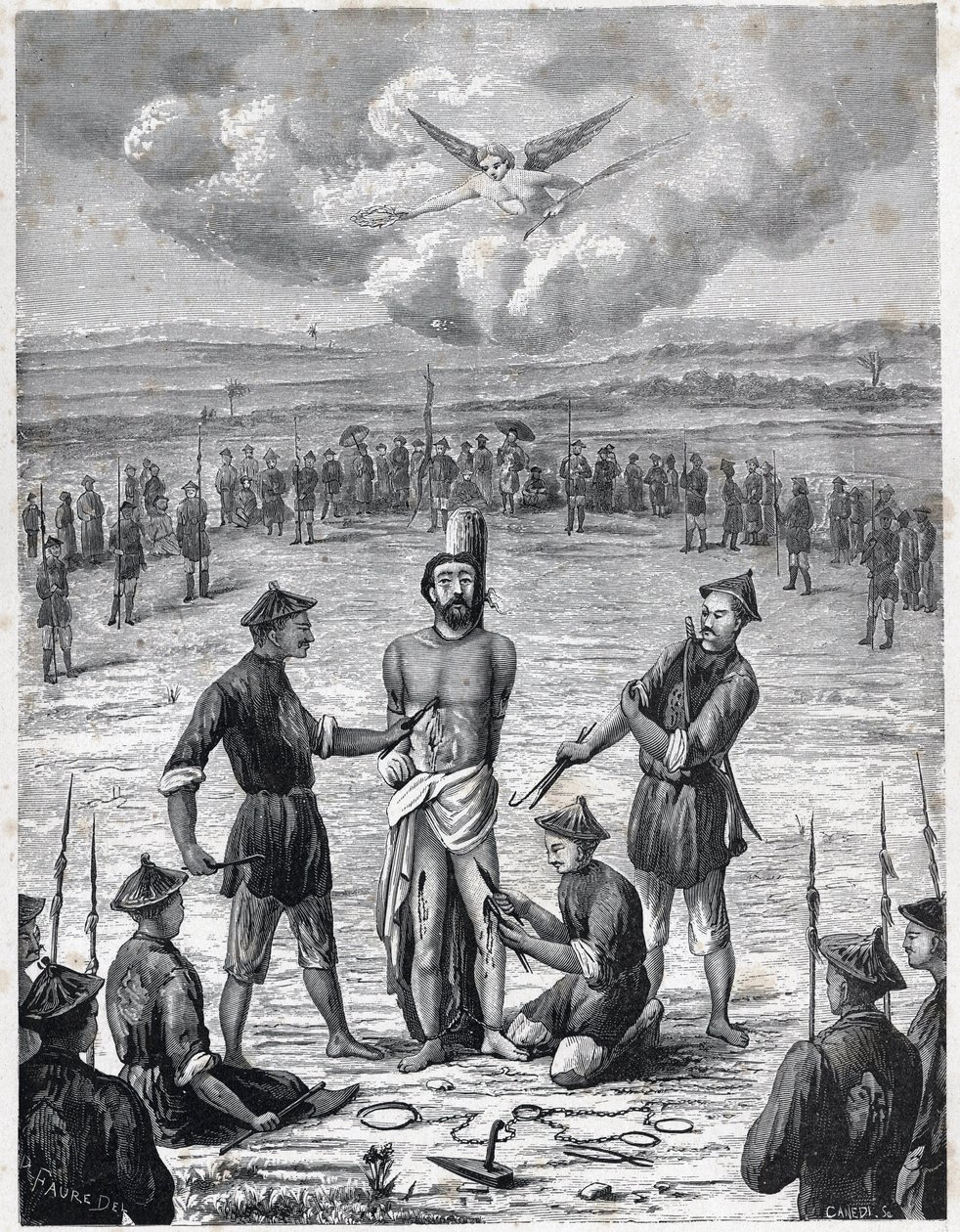 Christian persecution: the French missionary priest Joseph Marchand suffered the 