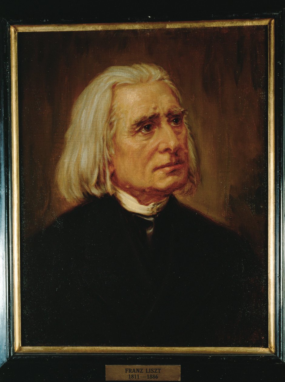Composer Franz Liszt by Anonymous Anonymous
