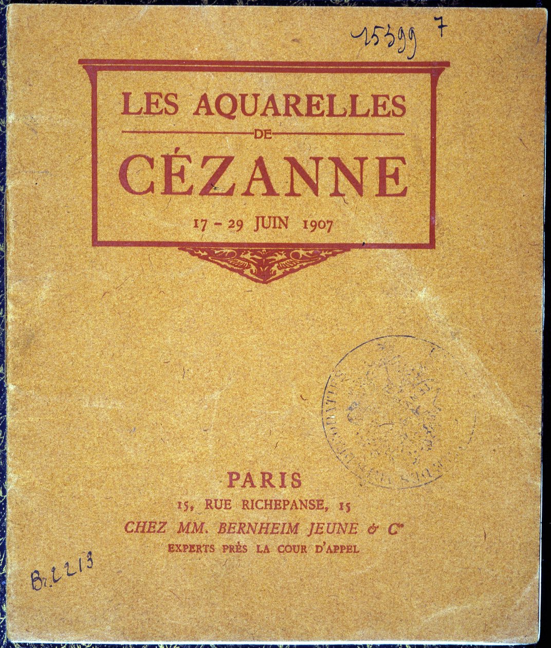 Cover of the catalogue of the exhibition 