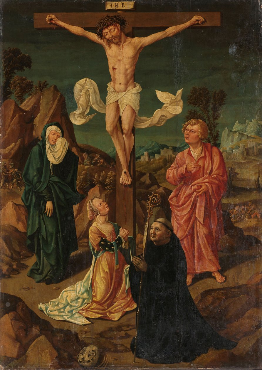 Crucifixion with the Virgin by Anonymous Anonymous