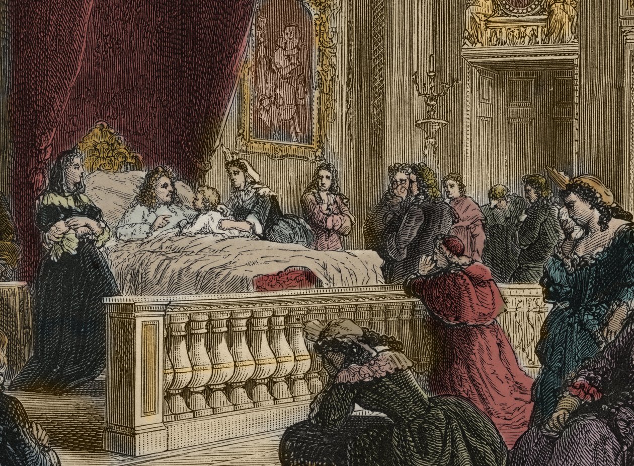 Death of Louis XIV at Versailles, September 1 by Anonymous Anonymous