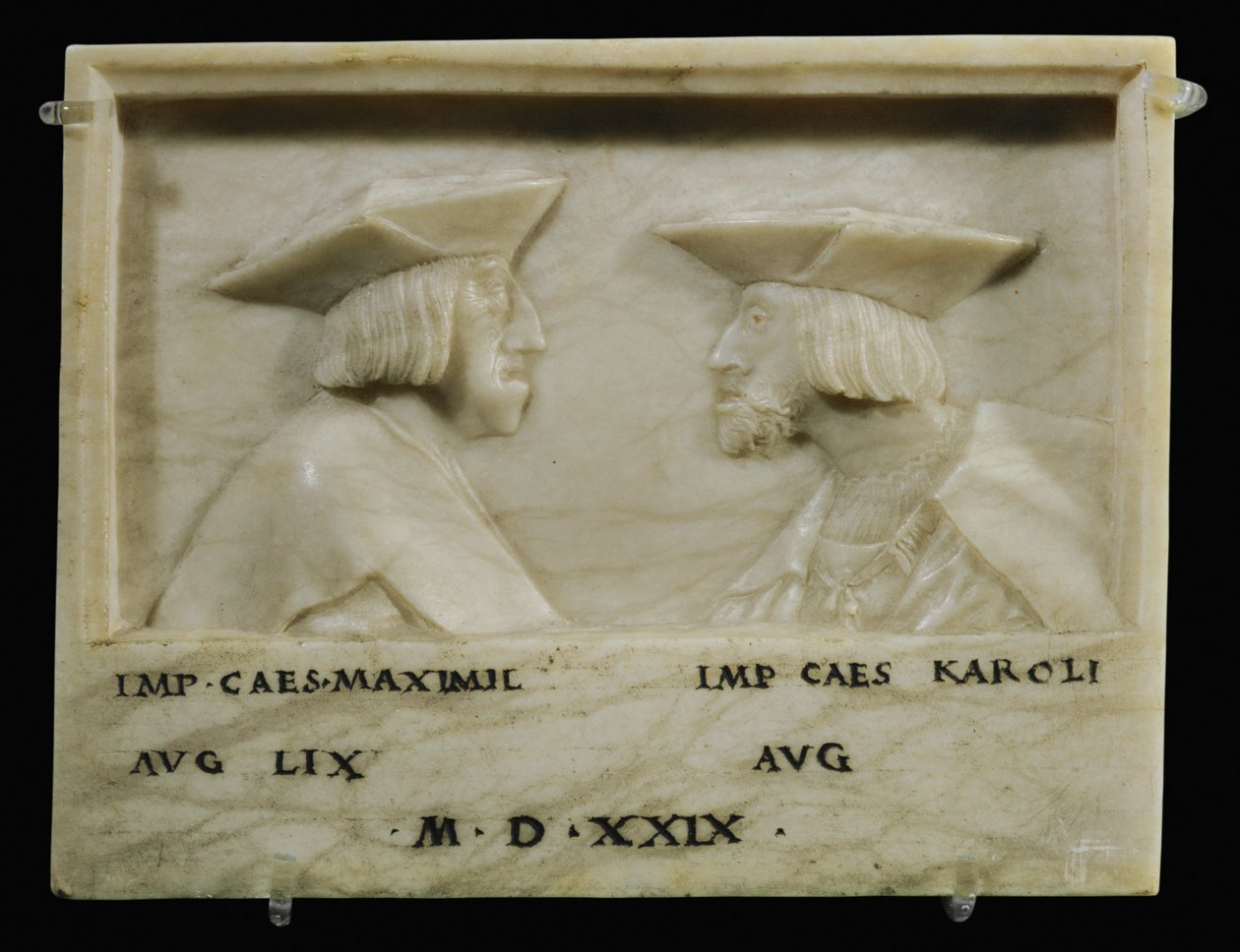 Emperor Maximilian I and His Grandson Emperor Karl V by Anonymous Anonymous
