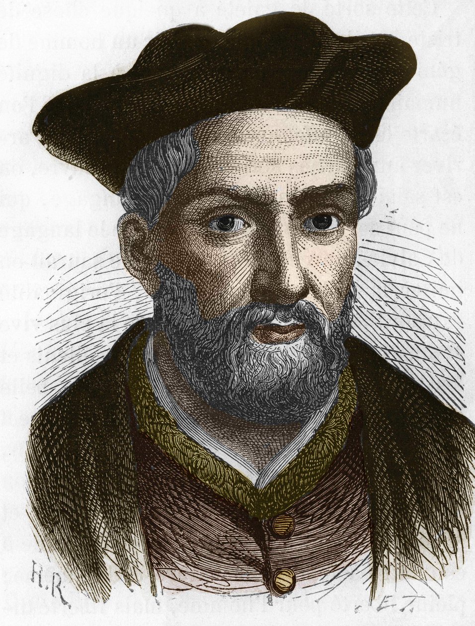 François Rabelais (1495 - 1553), French writer. by Anonymous Anonymous